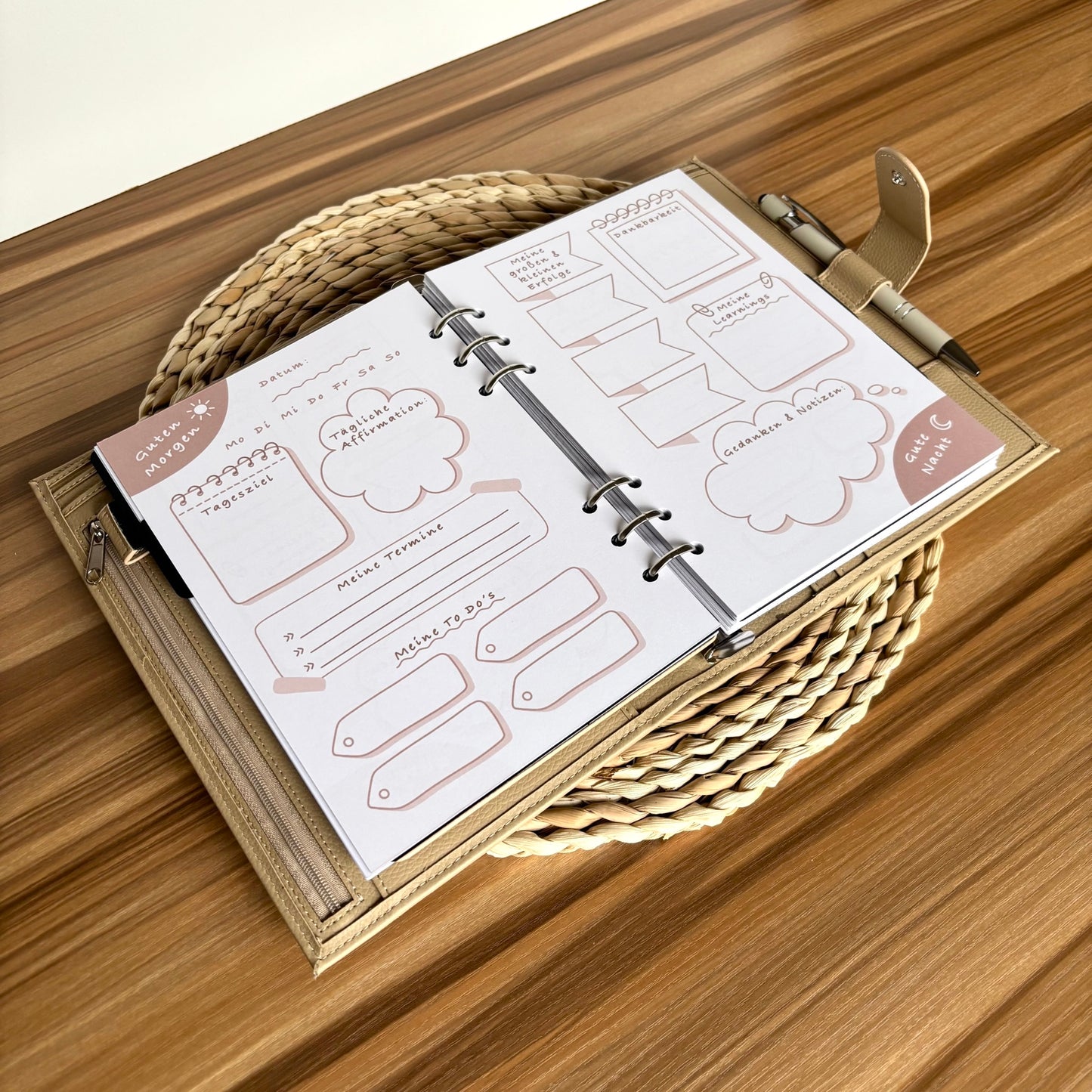 Journal Inlays - tägliches Journal - undatiert