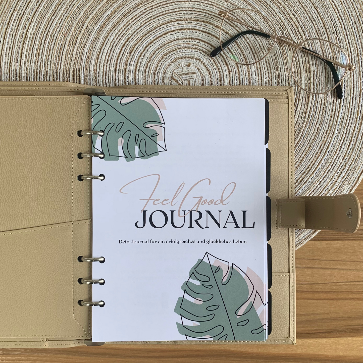 Feel Good Journal Inlays Innenansicht