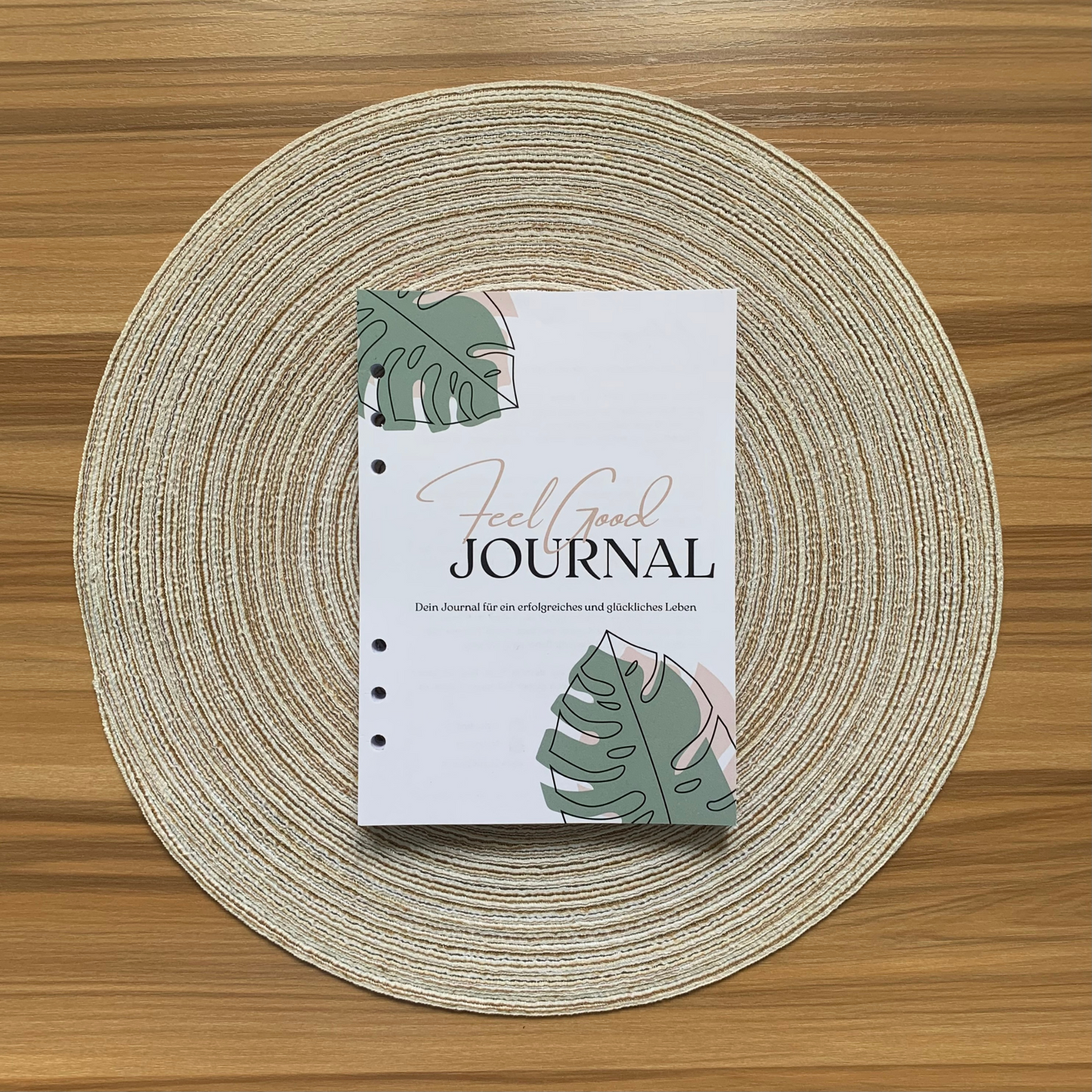 Feel Good Journal Inlays Frontansicht