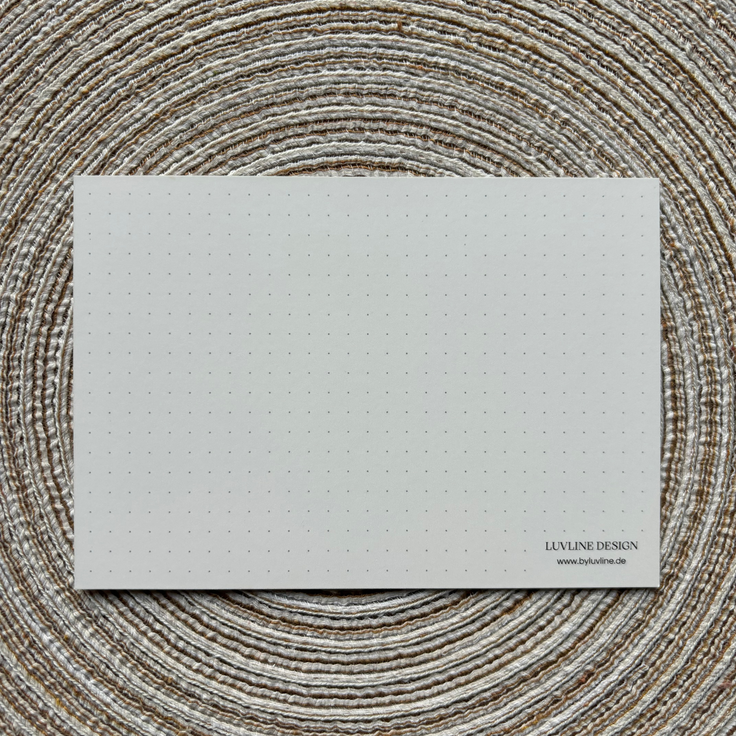 Postkarte Giraffe