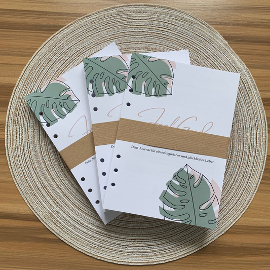 Feel Good Journal Inlays Frontansicht